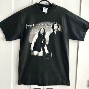 Robert Plant, Jimmy Page, No Quarter, Vintage Band T shirt, Mens, Size LRG